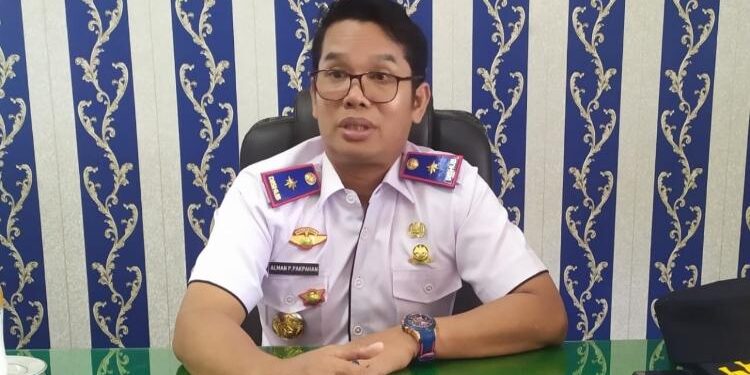 Kepala Dinas Perhubungan Kota Palangka Raya, Alman P Pakpahan.