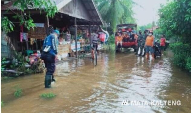 Sejumlah Desa di Barsel Masih Terendam Banjir