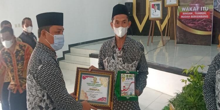 FOTO : BINTANG/MATAKALTENG - Bupati Lamandau membuka secara resmi Rakorda BWI Se Kalimantan Tengah di Nanga Bulik, Sabtu 25 Juni 2022.