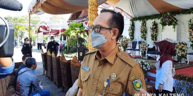 FOTO : Kepala Dinas Kesehatan Kota Palangka Raya, Andjar Hari Purnomo