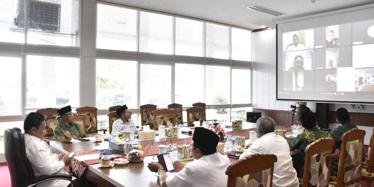FOTO: MMC/MATAKALTENG - Wakil Gubernur (Wagub) Kalteng H. Edy Pratowo menghadiri rapat kesiapan warga Nahdliyin menyongsong Ibu Kota Negara.