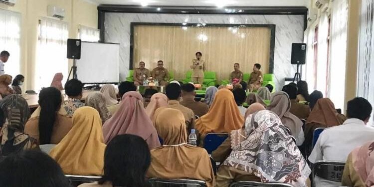 FOTO : Disdik/MATA KALTENG - Rapat teknis persiapan penilaian sumatif bersama MKKS.