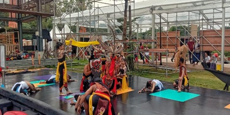 FOTO: OLVIA/MATAKALTENG - Kegiatan launching Karisma Event Nusantara (KEN) 2023 yang digelar oleh Kementerian Pariwisata dan Ekonomi Kreatif.
