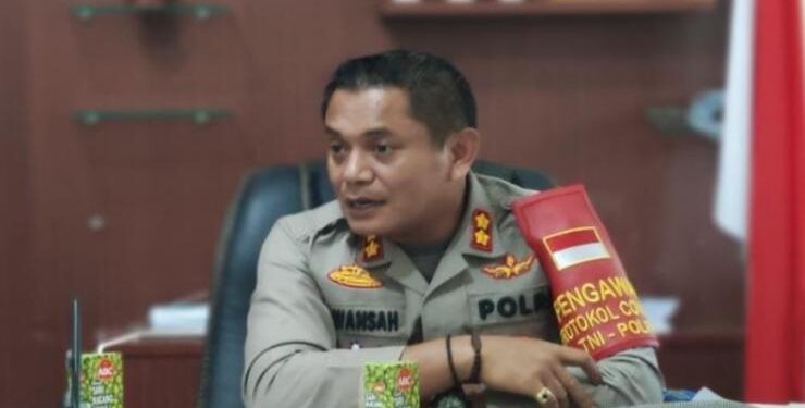Kapolres Gunung Mas AKBP Irwansah