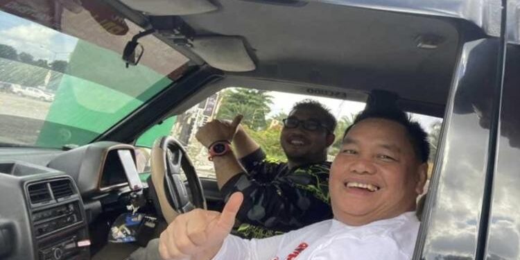 FOTO: IST/MATA KALTENG - Bupati Kotim, H. Halikinnor mencoba rute jalur di Sampit.