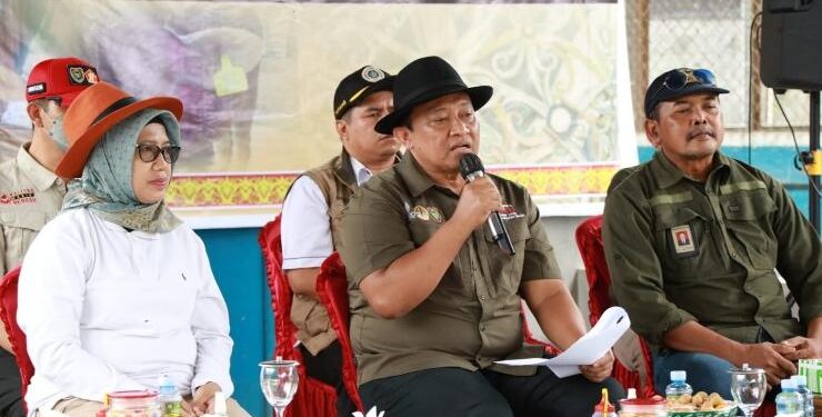 FOTO : IST MMC/MATAKALTENG - Wakil Gubernur Kalteng Edy Pratowo saat melakukan dialog interaktif dengan Mentan Syahrul Yasin Limpo.