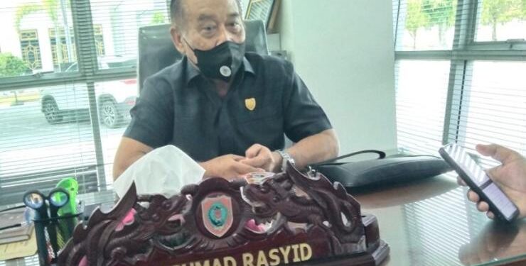 Ketua Komisi II DPRD Kalteng, Achmad Rasyid