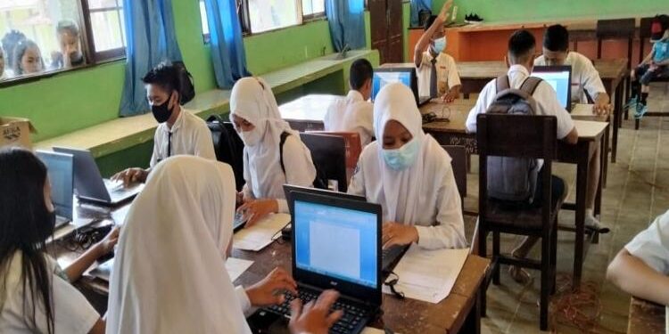 FOTO: DOK/MATA KALTENG - Suasana pembelajaran di sekolah.