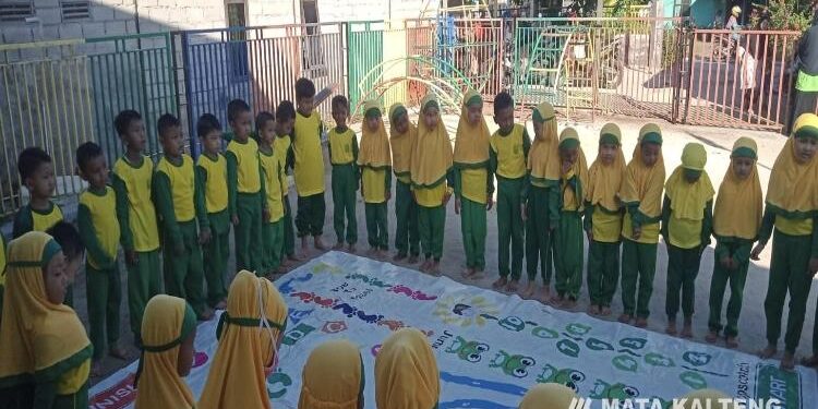 FOTO : Dok/MATA KALTENG - Suasana pembelajaran anak usia dini.