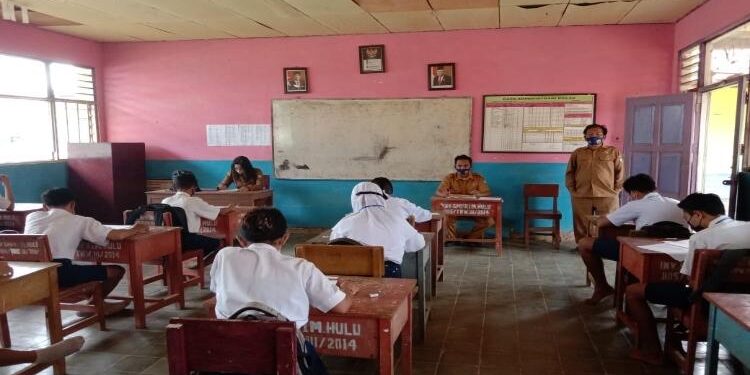 FOTO : DOKUMENTASI/MATAKALTENG - Sejumlah pelajar di Kotim.