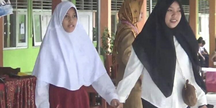 FOTO : DOKUMENTASI MATA KALTENG - Suasana di sekolah