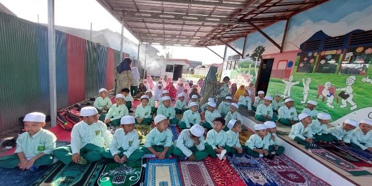 FOTO : DOKUMENTASI MATA KALTENG - Pembelajaran PAUD.