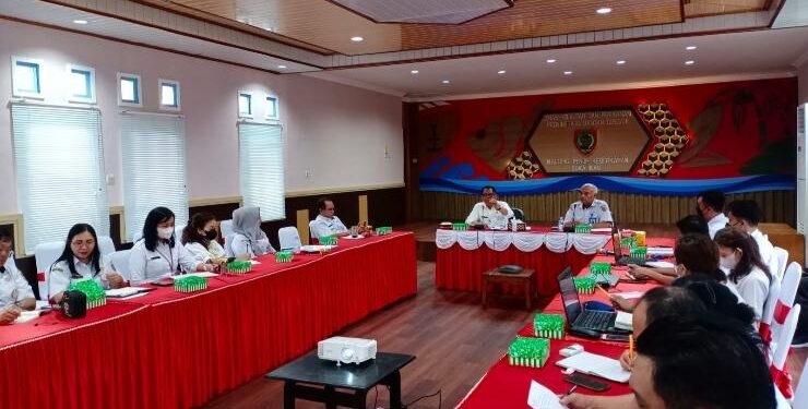 FOTO : IST MMC/MATAKALTENG - Rapat Percepatan Implementasi PKS tersebut dengan Fakultas Perikanan dan Ilmu Kelautan IPB University.