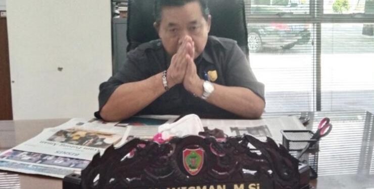 Anggota Komisi II DPRD Kalteng, Wisman