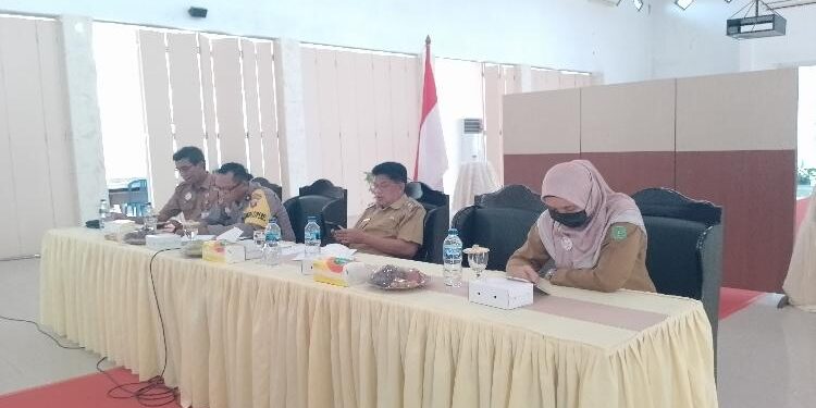 FOTO : AKH/MATAKALTENG - Rapat persiapan pelaksanaan Rakerda Kebudayaan se-Kalteng.