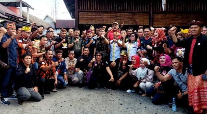 Ketua Umum Dewan Adat Dayak (DAD) Kalteng H Agustiar Sabran silaturahmi dengan Ormas dan Peguyuban di Kalteng.