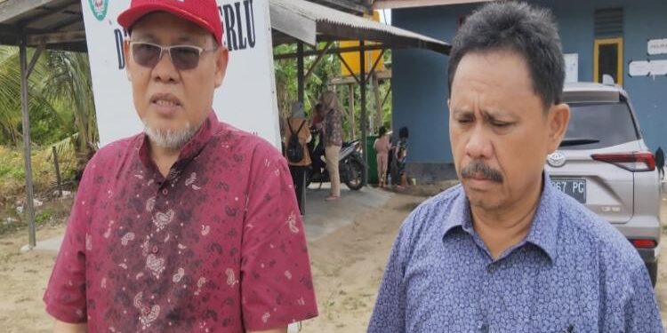 Anggota DPRD Seruyan, Argiansyah (kiri).