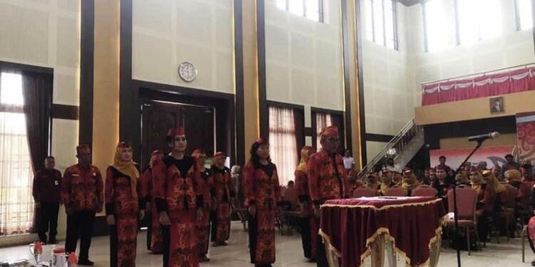FOTO:IST/MATA KALTENG - Pengukuhan Pokja Bunda PAUD Kabupaten Kotim.