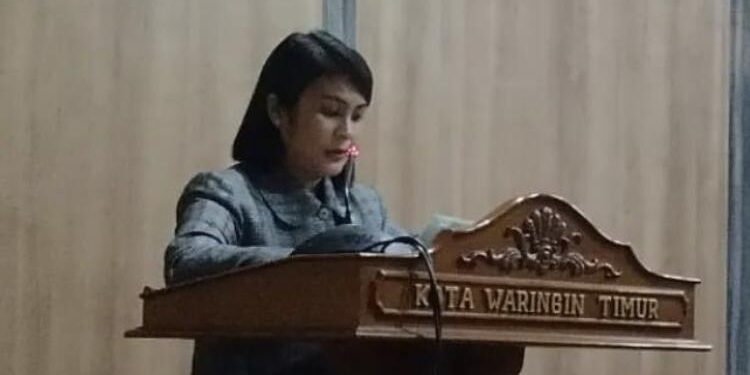 Anggota DPRD Kotim dapil IV, Memey Wulandari.