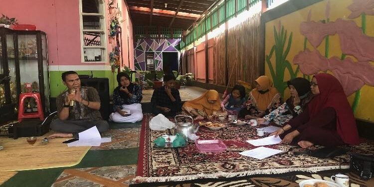 FOTO : DIAN TARESA/MATA KALTENG - Rapat persiapan MTQ Kecamatan Baamang.