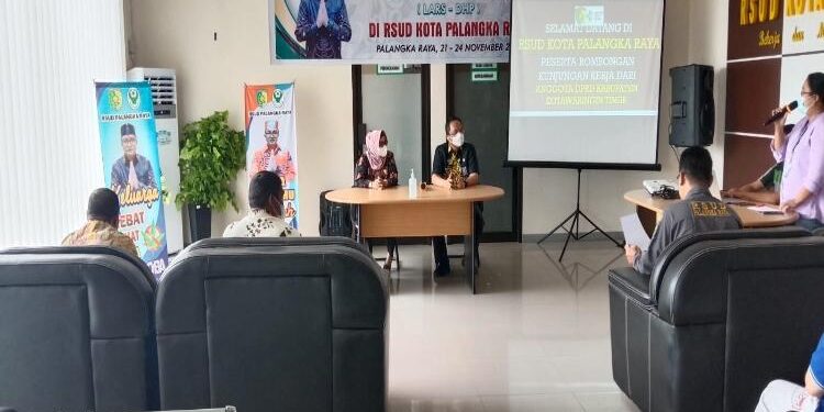 FOTO : DPRD/MATA KALTENG - Kaji banding Anggota Komisi III DPRD Kotim ke RSUD Palangka Raya.