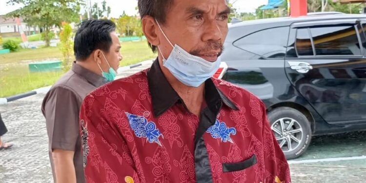 Ketua Komisi I DPRD Kabupaten Gunung Mas H Gumer