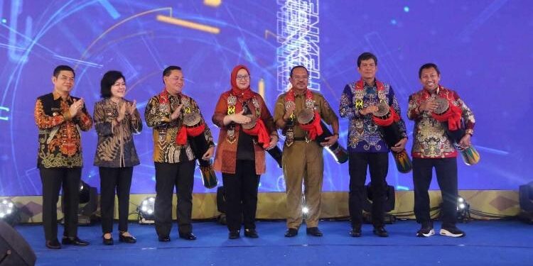 FOTO: ADPIM/MATAKALTENG - Acara Pembukaan Sinergi Pemberdayaan UMKM Kemenkeu Satu Kalimantan Tengah Tahun 2023. 