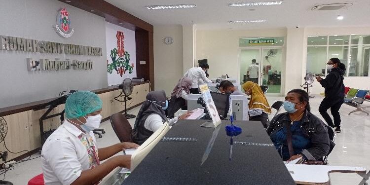 FOTO : DOK DEVIANA/MATAKALTENG - Pelayanan di RSUD dr Murjani Sampit.