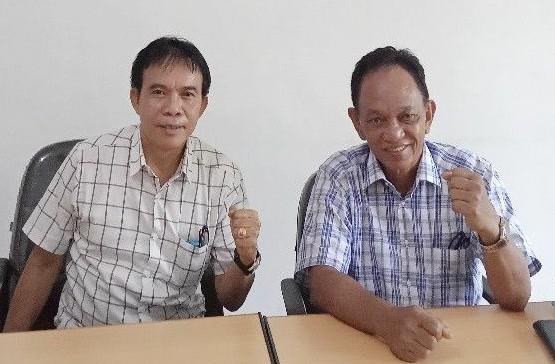 FOTO : Hermanes dan Raden Sudarto
