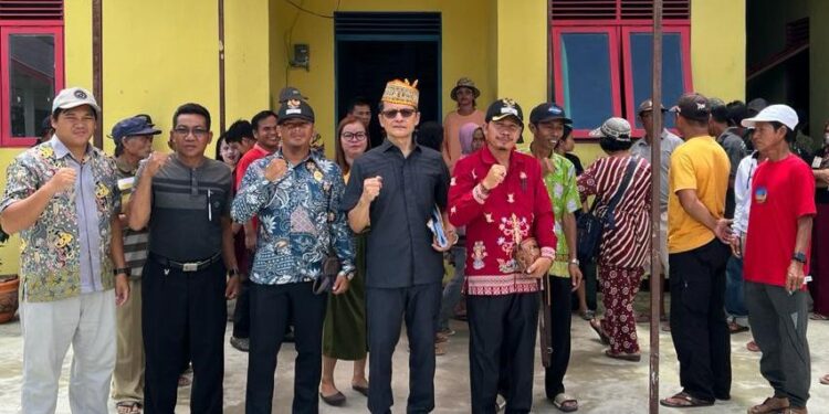 Kunjungi Sejumlah Desa, Legislator Kalteng ini Serap Aspirasi Masyarakat Dapil Kalteng V