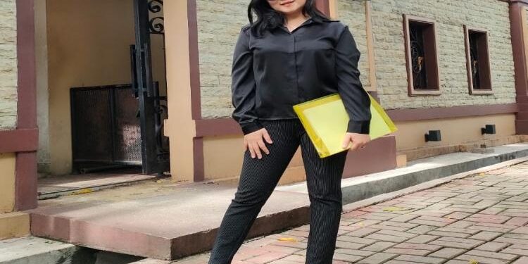 FOTO: ISTIMEWA/MATAKALTENG - Kasa hukum masyarakat Desa Pelantaran, Ornela Monty.