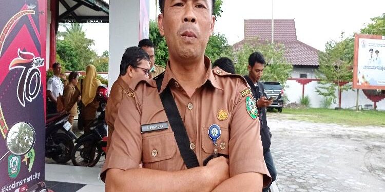 FOTO : Kepala Bidang Hortikultura Dinas Pertanian Kotim, Fuji Rahmadi.
