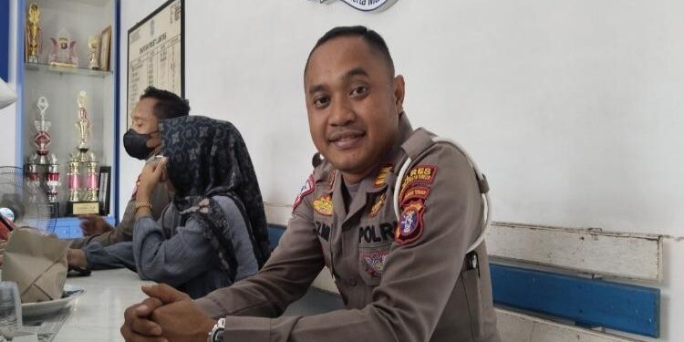 Kasatlantas Polres Kotim, AKP Azmi Halim Permana.