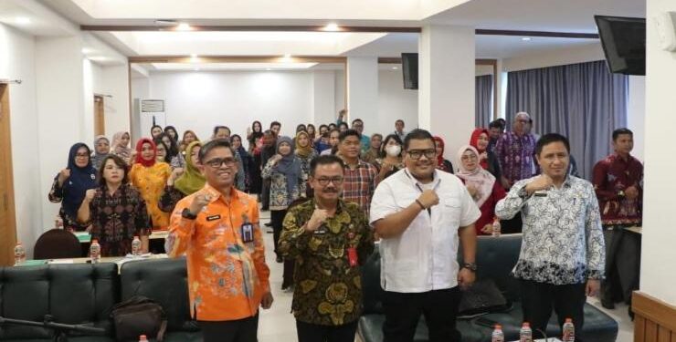FOTO : OLIVIA/MATAKALTENG - Kegiatan monitoring program peningkatan pencegahan kekerasan terhadap perempuan dan anak di Provinsi Kalteng Tahun 2023.