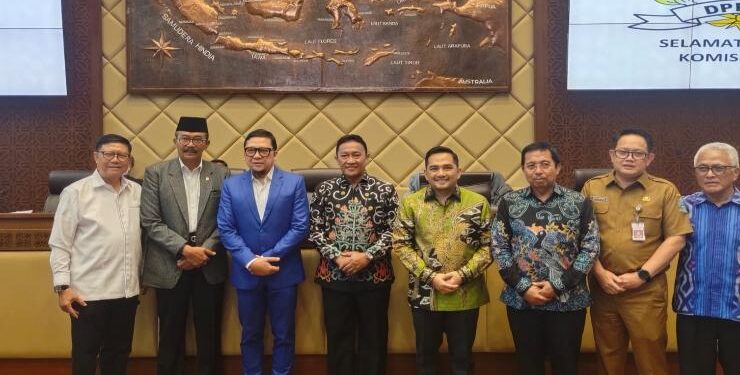 FOTO : IST/MATAKALTENG - Wakil Gubernur Kalimantan Tengah H. Edy Pratowo saat menghadiri Rapat DPR RI Masa Persidangan IV tahun sidang 2022-2023
