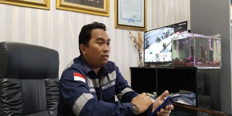 Manager DLU Cabang Sampit, Hendrik Sugiharto.
