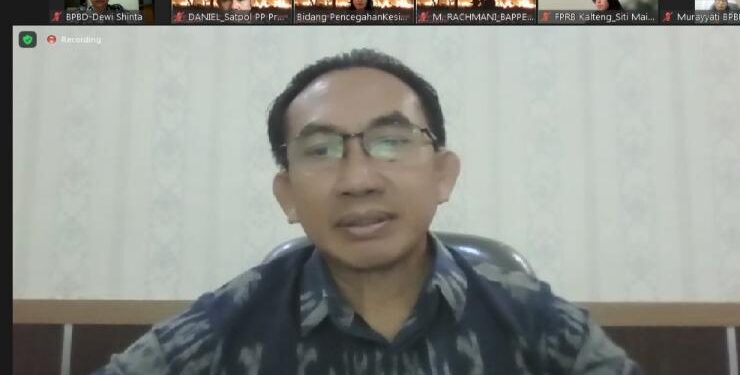 Kalaksa Badan Penanggulangan Bencana dan Pemadam Kebakaran (BPBPK) Prov. Kalteng Falery Tuwan