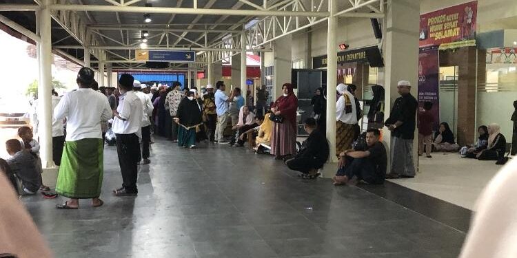 FOTO : DIAN TARESA/MATA KALTENG - Suasana Bandara H Asan Sampit.