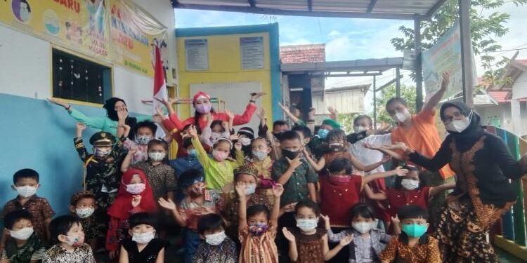 FOTO : Dok/MATA KALTENG - Pembelajaran PAUD.