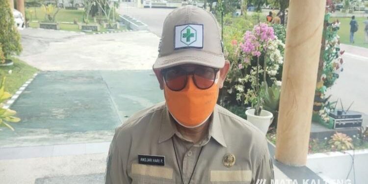 Kepala Dinas Kesehatan Kota Palangka Raya, drg Andjar Hari Purnomo.
