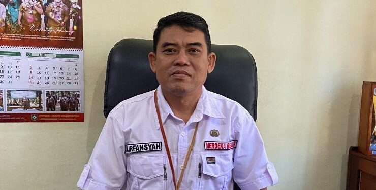 Plt Kepala Disdik Kotim, Irfansyah.