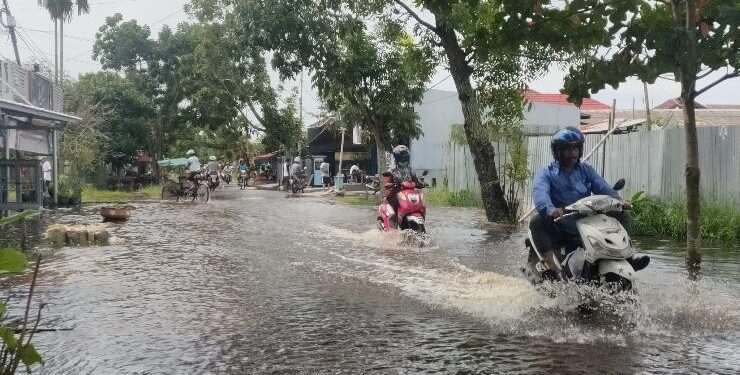 FOTO : Dok/MATA KALTENG - Bencana banjir yang terjadi di Kotim.