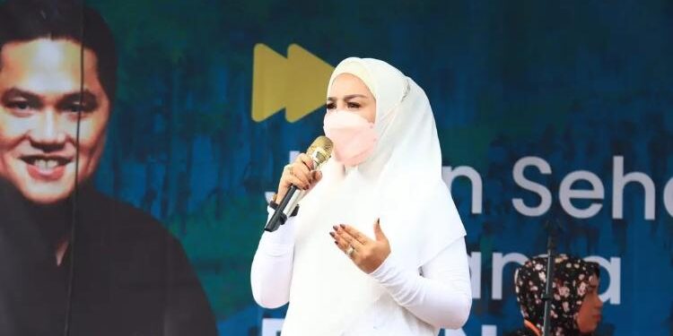 Wakil Bupati Seruyan, Iswanti.