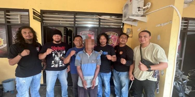 FOTO: IST/MATA KALTENG - Jajaran Polres Seruyan mengamankan seorang yakni MG (51) yang diduga telah menggelapkan satu unit mobil.