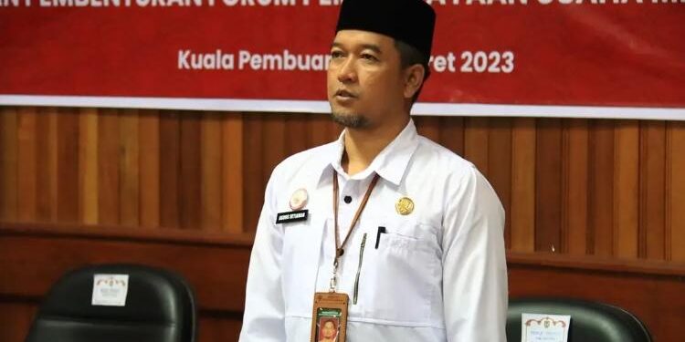 Kepala DPMPTSP Kabupaten Seruyan, Agung Setiawan.