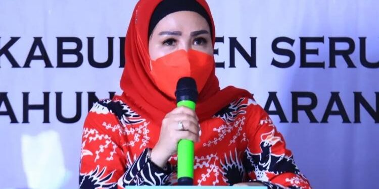 Wakil Bupati Seruyan, Iswanti.
