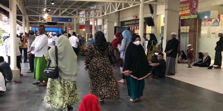 FOTO : Dok/MATA KALTENG - Suasana Bandara H Asan Sampit.