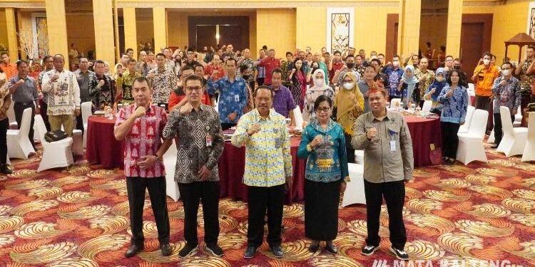 FOTO: OLIVIA/MATAKALTENG - Sekda Nuryakin pada kegiatan Rekonsiliasi Mandiri Penggunaan DBH, beberapa waktu lalu. 