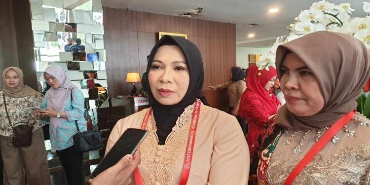 FOTO: MATAKALTENG - Wakil Ketua Harian I Dekranasda Kalteng, Nunu Andriani Edy Pratowo.