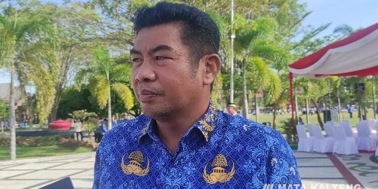 Kepala Dinas Kominfosantik Kalteng, Agus Siswadi.